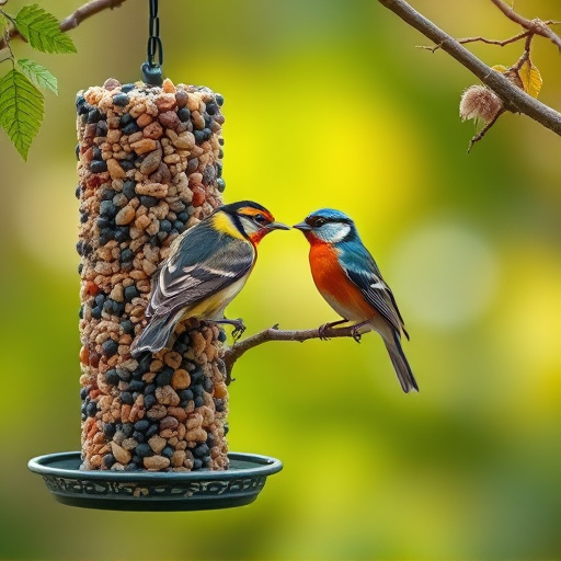 Mobile phone browsing bird seed deals
