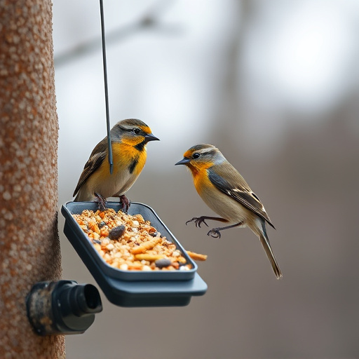 Mobile phone browsing bird seed deals