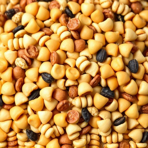 Natural bird food mix with sunflower hearts