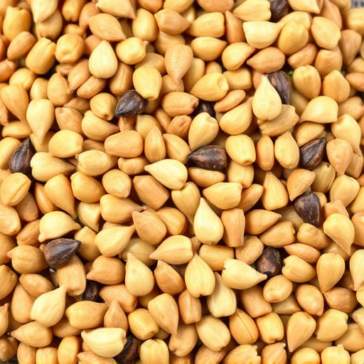 Natural bird food mix with sunflower hearts