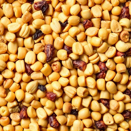 Natural bird food mix with sunflower hearts