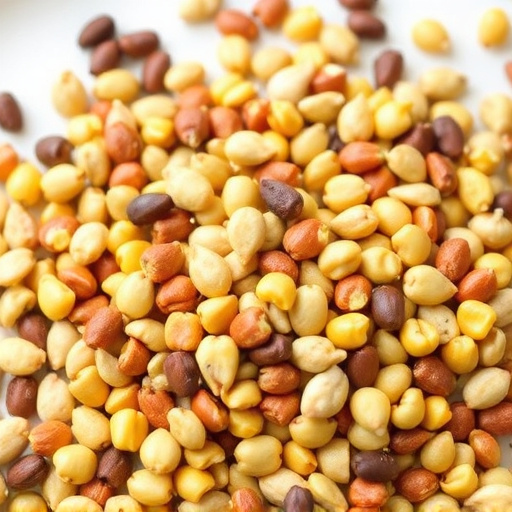 Natural bird food mix with sunflower hearts