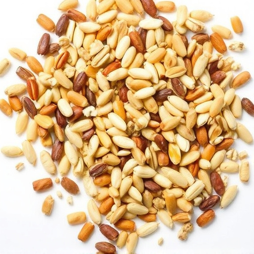 Natural seed mix for mess-free feeding