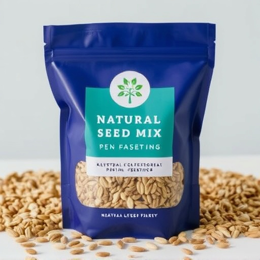 Natural seed mix for mess-free feeding