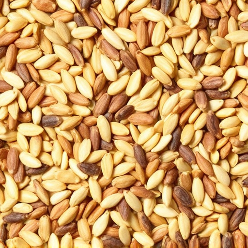 Natural seed mix for mess-free feeding