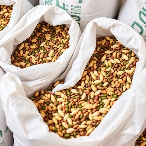 No-mess seed mix in large bags