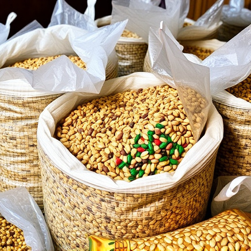 No-mess seed mix in large bags
