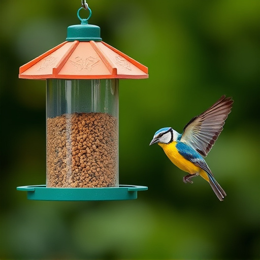 Online order confirmation for bird feed