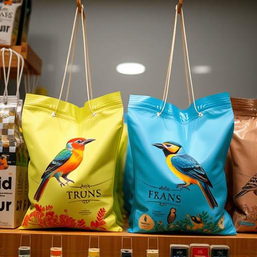 Online shop displaying wild bird food bags