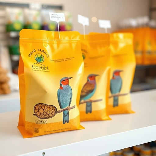 Online shop displaying wild bird food bags