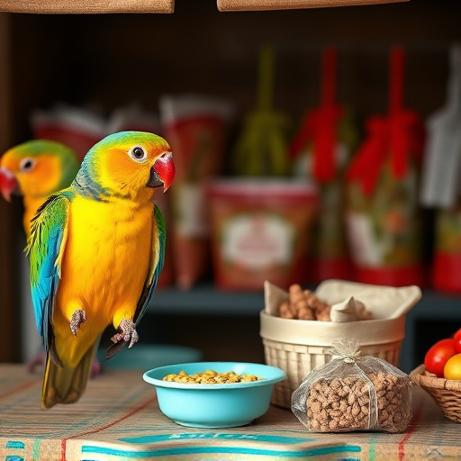 Online shop offering bird food delivery