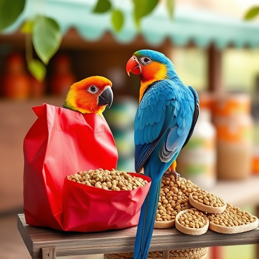 Online shop offering bird food delivery