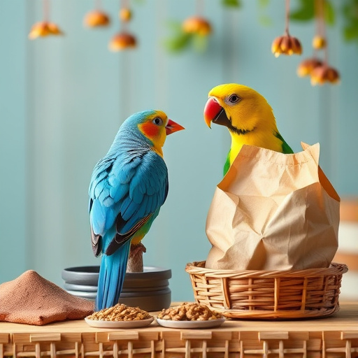 Online shop offering bird food delivery
