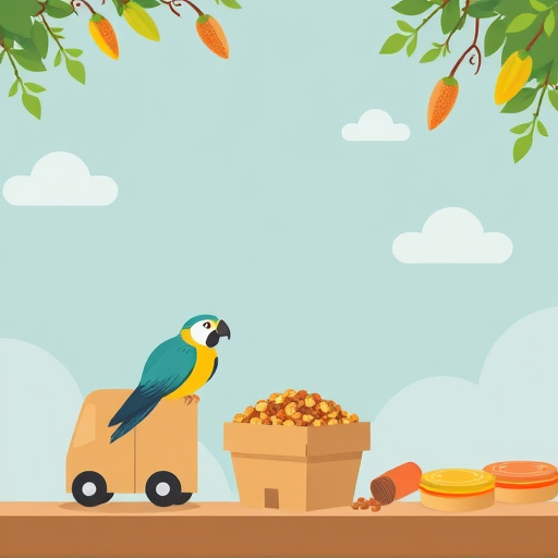 Online shop offering bird food delivery
