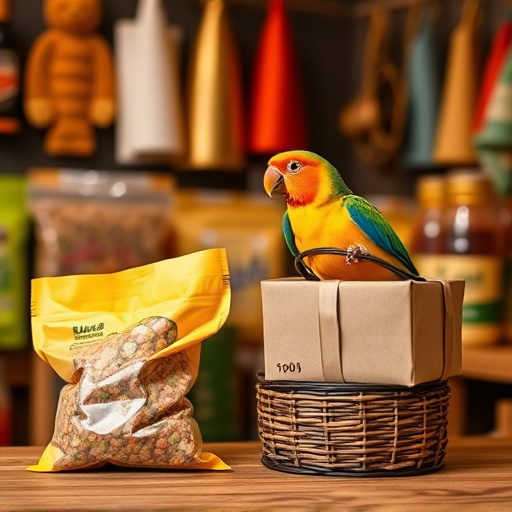 Online shop offering bird food delivery