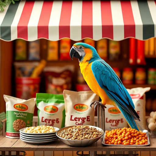 Online shop offering bird food delivery