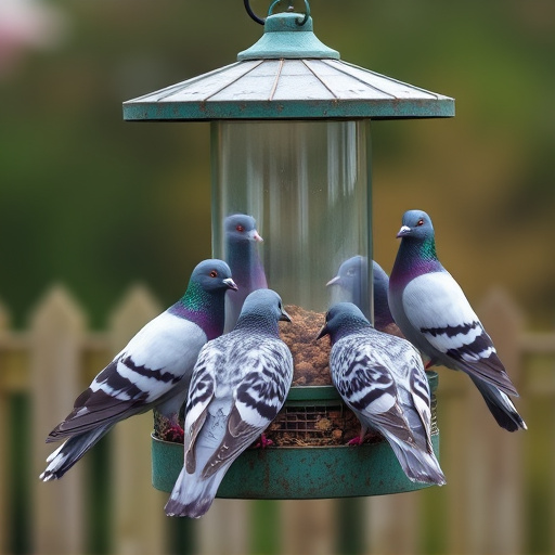 Attract Small Birds: Keep Pigeons Away with Smart Feeders