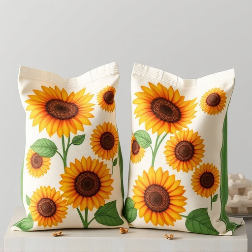 Product images of sunflower hearts bags