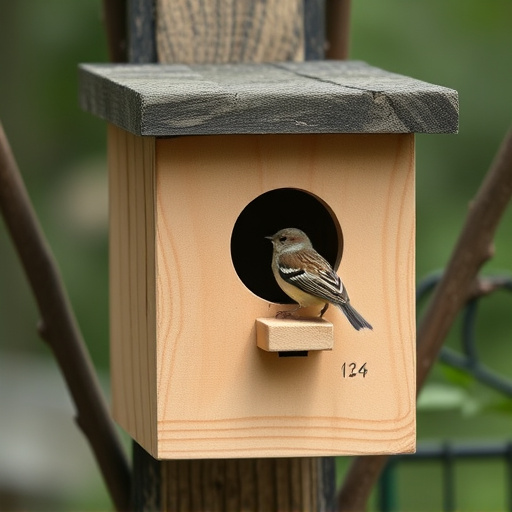 Quiet bird box after breeding season