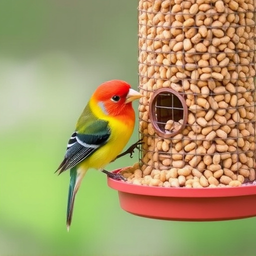 Ready-to-use suet pellets for birds