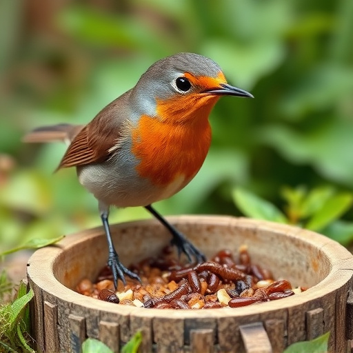 Natural Robin Food Guide: Balanced Diet &amp; Preferred Sources