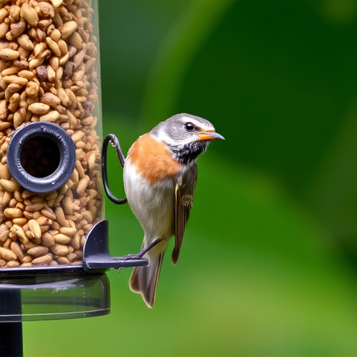 robin-perched-beside-a-seed-feeder-640x480-88745394.jpeg