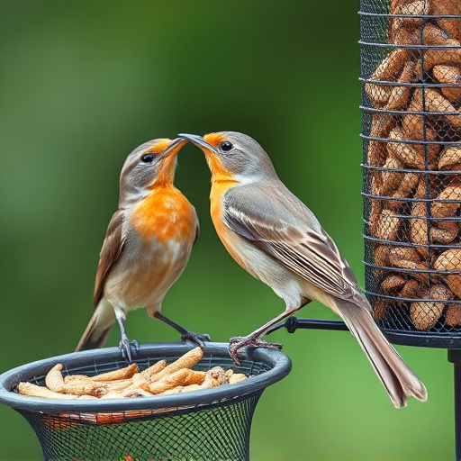 Ideal Mealworm Feeder for Small Garden Birds