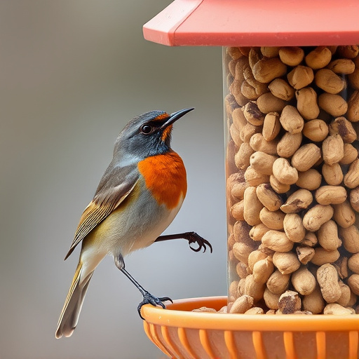 robin-perched-near-peanut-filled-feeder-640x480-8453541.jpeg