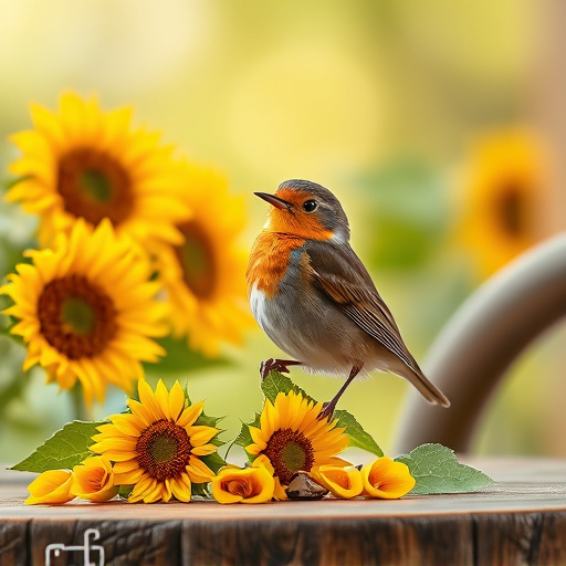 Sunflower Hearts: Unlocking Birds' Nutrition with Healthy Seeds