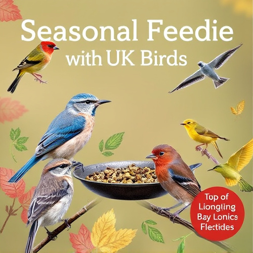 Seasonal bird feeding guide with UK birds