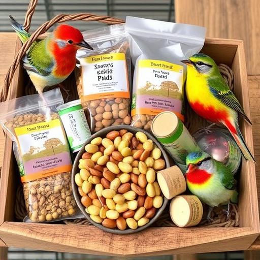 Seasonal bird food subscription assortment