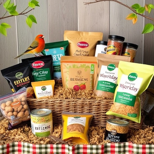 Seasonal bird food subscription assortment