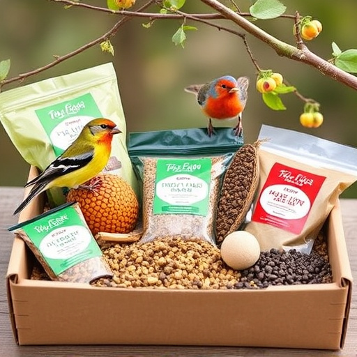 Seasonal bird food subscription assortment