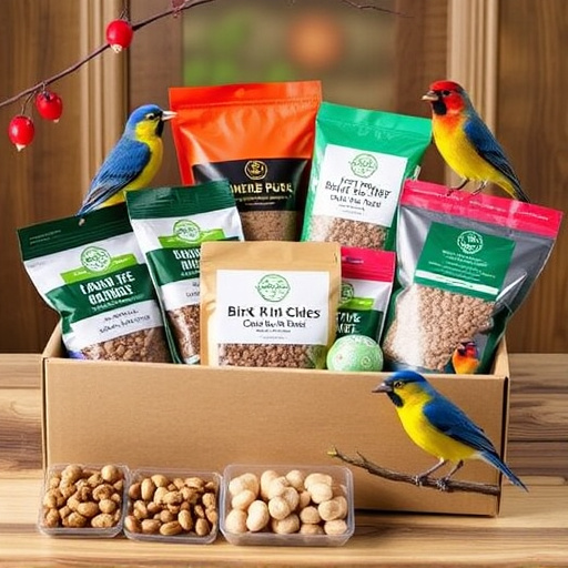 Seasonal bird food subscription assortment