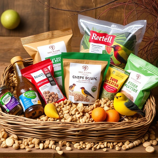Seasonal bird food subscription assortment