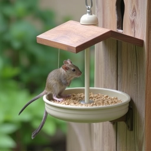 Secure feeder preventing rodent access