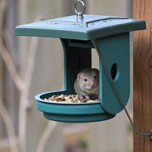Secure feeder preventing rodent access