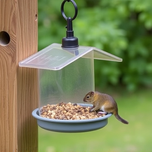 Secure feeder preventing rodent access
