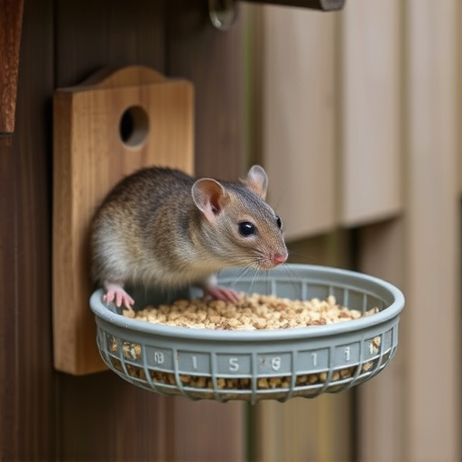 Secure feeder preventing rodent access