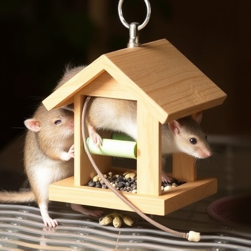Secure feeder preventing rodent access