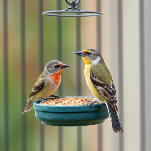 Weatherproof Caged Mealworm Feeder: Protect &amp; Maintain Effortlessly