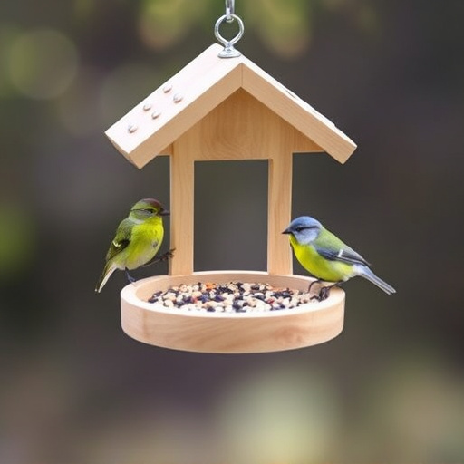 Create a Haven: Design Bird Feeding Station for Small Birds