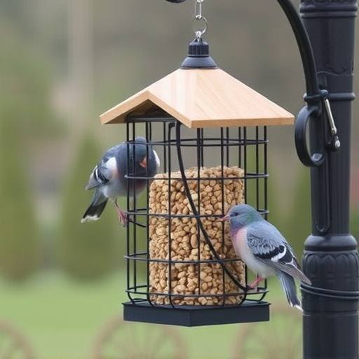 Deter Pigeons: Feed Small Birds Exclusively