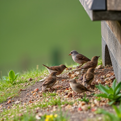 Keep Food Dry: Roofed Bird Ground Feeder Solutions