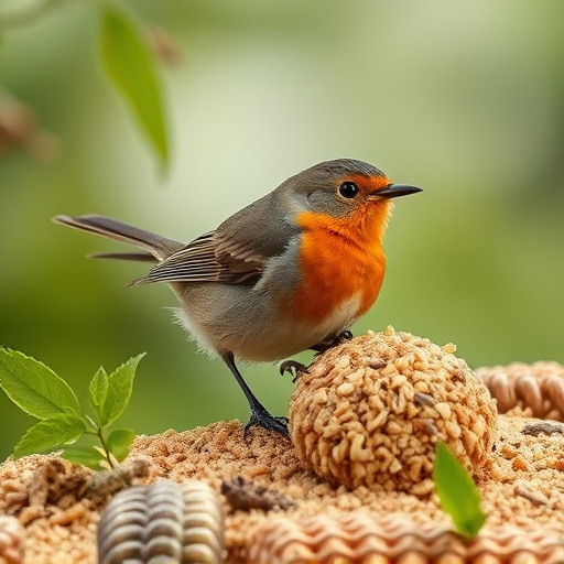 Soft food blend for wild robins
