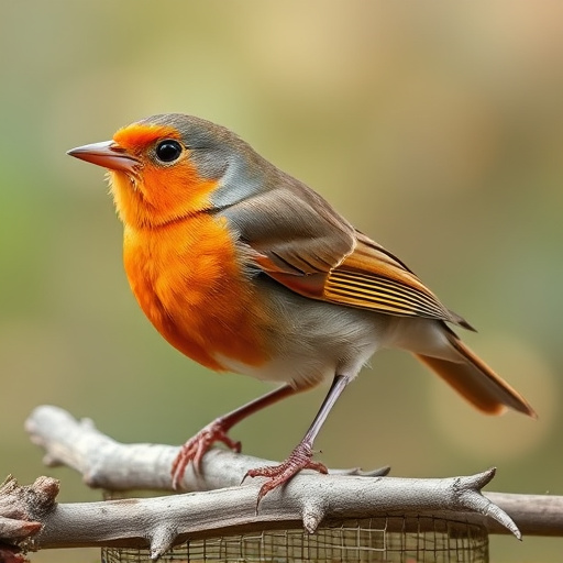 Soft food blend ideal for robins