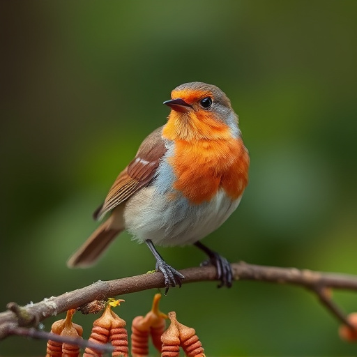 Soft food blend ideal for robins