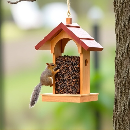 Squirrel and pigeon proof feeder design