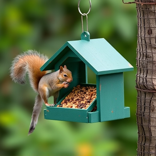 Squirrel and pigeon proof feeder design