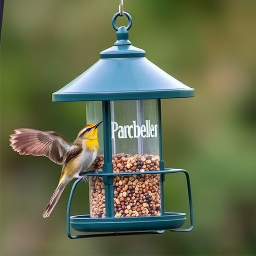 Sturdy bird feeder with anti-squirrel design
